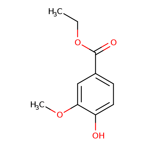 CCOC(=O)c1ccc(c(c1)OC)O