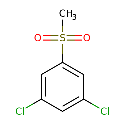 Clc1cc(cc(c1)Cl)S(=O)(=O)C