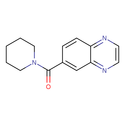 O=C(c1ccc2c(c1)nccn2)N1CCCCC1