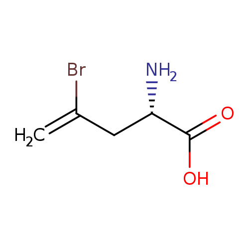 BrC(=C)C[C@@H](C(=O)O)N