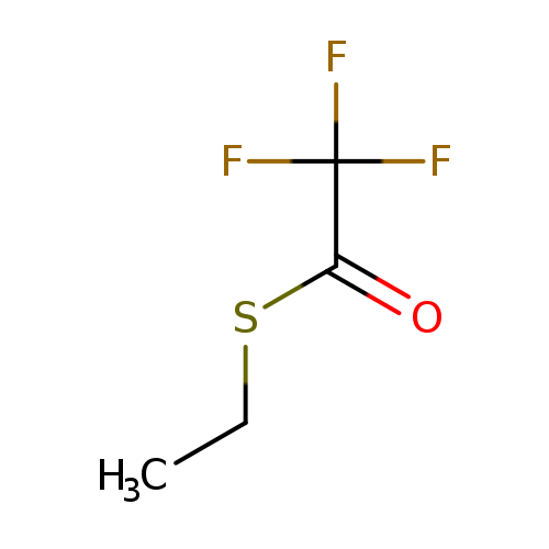 CCSC(=O)C(F)(F)F