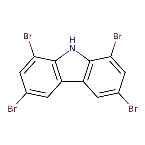 Brc1cc(Br)c2c(c1)c1cc(Br)cc(c1[nH]2)Br