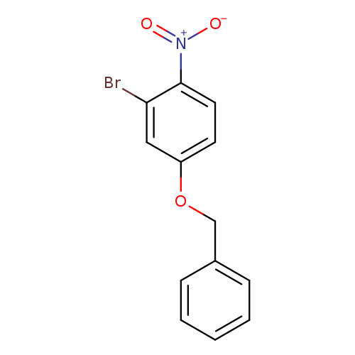 [O-][N+](=O)c1ccc(cc1Br)OCc1ccccc1