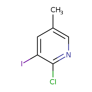 Cc1cnc(c(c1)I)Cl