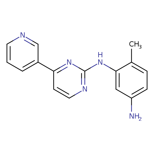 Nc1ccc(c(c1)Nc1nccc(n1)c1cccnc1)C