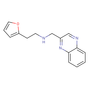 N(Cc1cnc2c(n1)cccc2)CCc1ccco1
