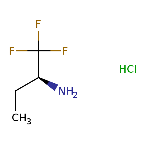 CC[C@@H](C(F)(F)F)N.Cl