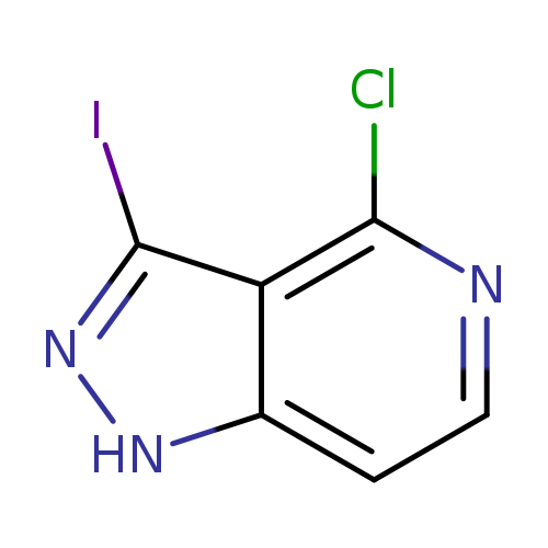 Clc1nccc2c1c(I)n[nH]2