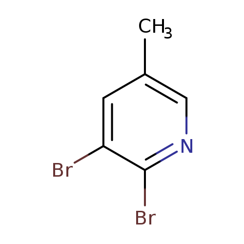 Cc1cnc(c(c1)Br)Br