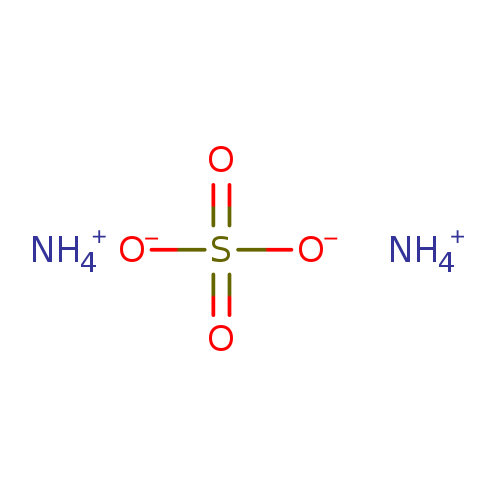 [O-]S(=O)(=O)[O-].[NH4+].[NH4+]