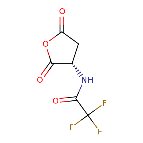 O=C1OC(=O)[C@H](C1)NC(=O)C(F)(F)F