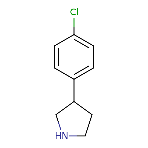 Clc1ccc(cc1)C1CNCC1