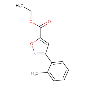 CCOC(=O)c1onc(c1)c1ccccc1C
