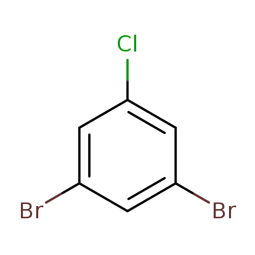 Clc1cc(Br)cc(c1)Br