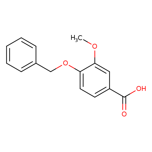 COc1cc(ccc1OCc1ccccc1)C(=O)O