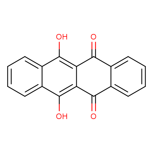 O=C1c2ccccc2C(=O)c2c1c(O)c1c(c2O)cccc1