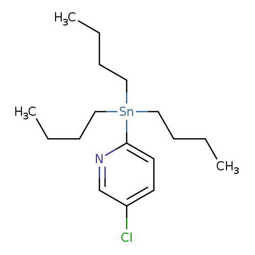 CCCC[Sn](c1ccc(cn1)Cl)(CCCC)CCCC