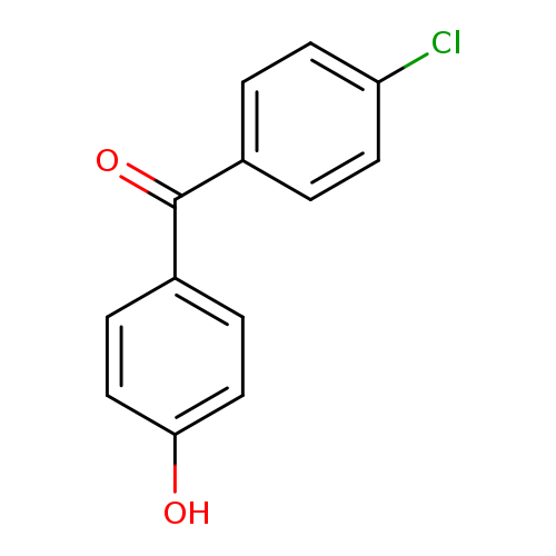 Oc1ccc(cc1)C(=O)c1ccc(cc1)Cl