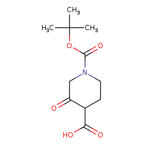 O=C1CN(CCC1C(=O)O)C(=O)OC(C)(C)C