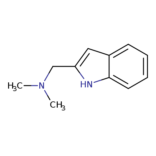 CN(Cc1cc2c([nH]1)cccc2)C