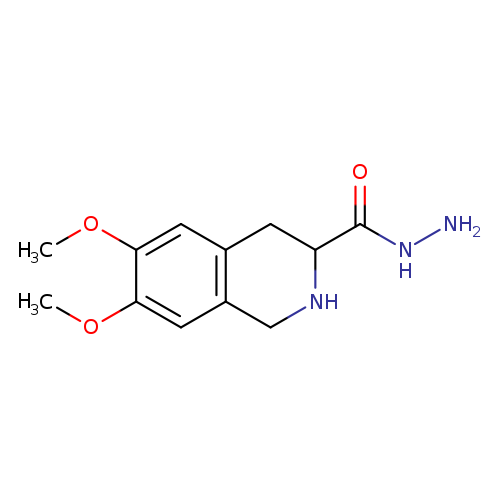 NNC(=O)C1NCc2c(C1)cc(c(c2)OC)OC