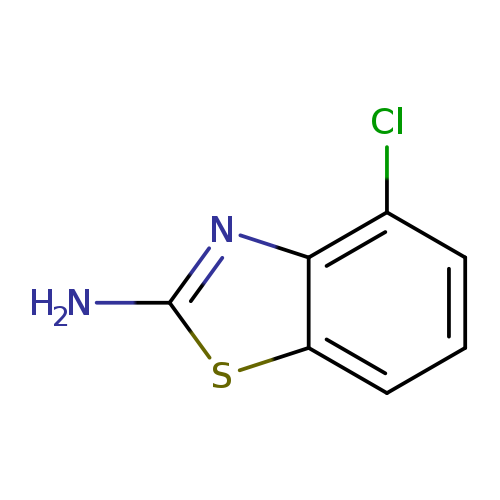 Nc1sc2c(n1)c(Cl)ccc2