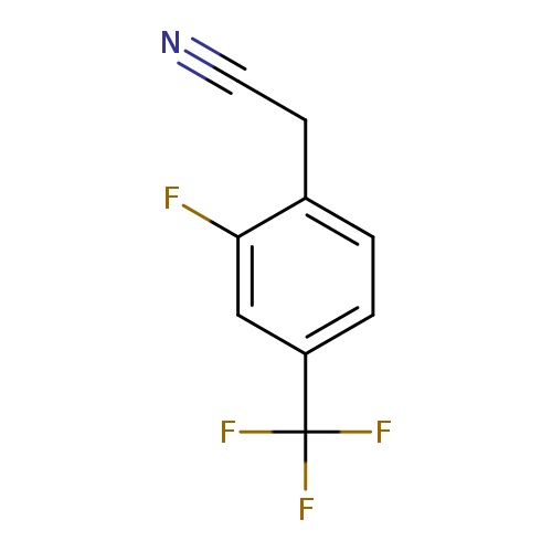 N#CCc1ccc(cc1F)C(F)(F)F