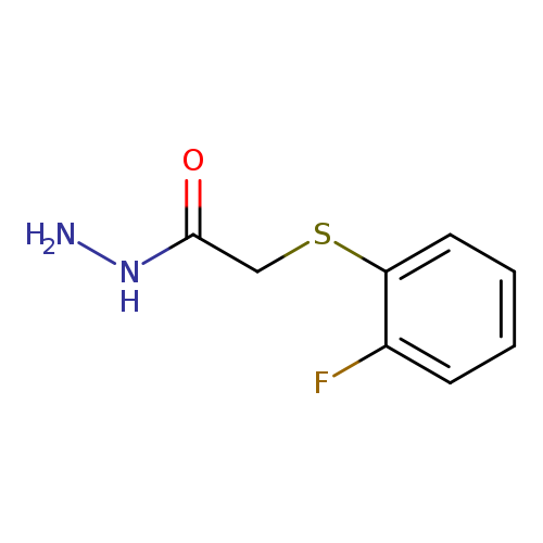 NNC(=O)CSc1ccccc1F