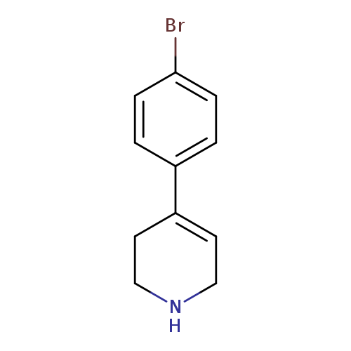 Brc1ccc(cc1)C1=CCNCC1