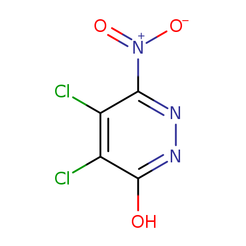 [O-][N+](=O)c1nnc(c(c1Cl)Cl)O
