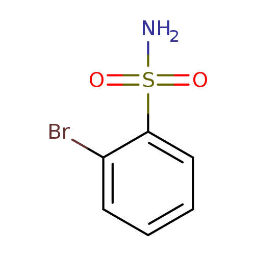 Brc1ccccc1S(=O)(=O)N
