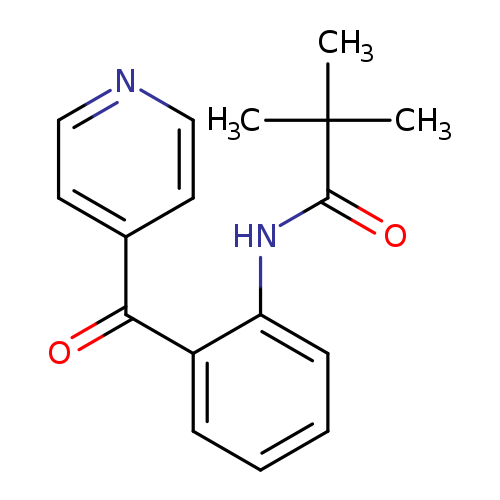 O=C(C(C)(C)C)Nc1ccccc1C(=O)c1ccncc1