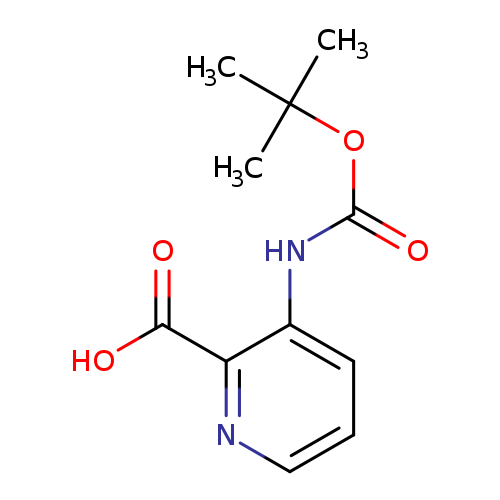 O=C(Nc1cccnc1C(=O)O)OC(C)(C)C