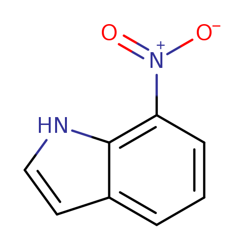 [O-][N+](=O)c1cccc2c1[nH]cc2