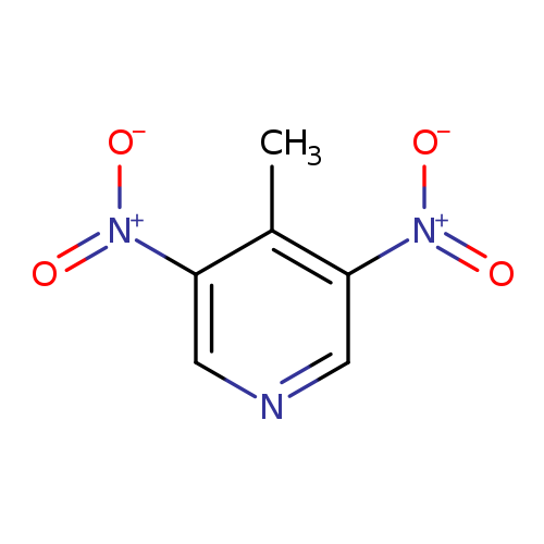 Cc1c(cncc1[N+](=O)[O-])[N+](=O)[O-]