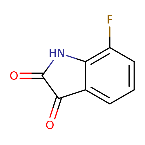 O=C1Nc2c(C1=O)cccc2F