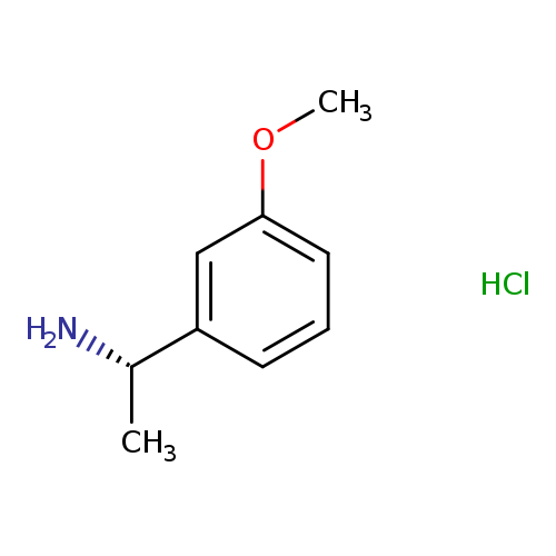 COc1cccc(c1)[C@@H](N)C.Cl