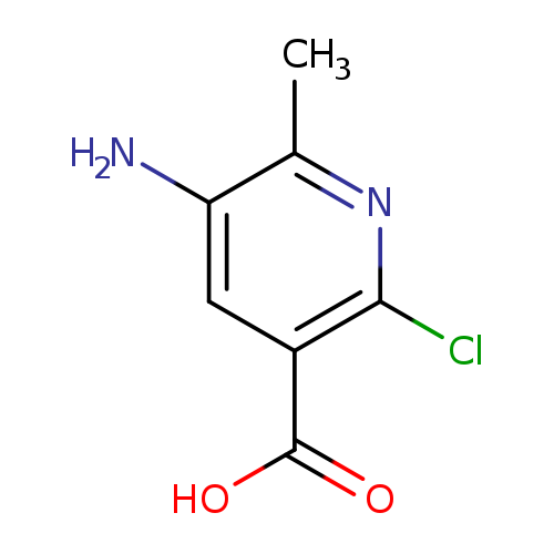 OC(=O)c1cc(N)c(nc1Cl)C