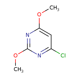 COc1cc(Cl)nc(n1)OC
