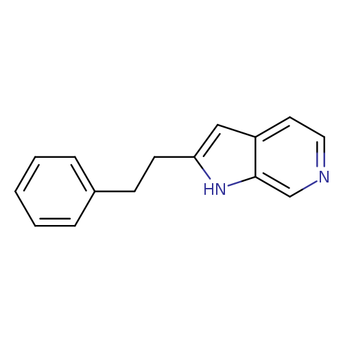 c1ccc(cc1)CCc1cc2c([nH]1)cncc2