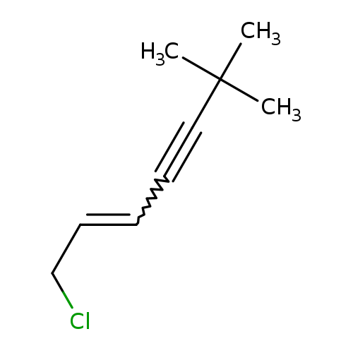 ClCC=CC#CC(C)(C)C