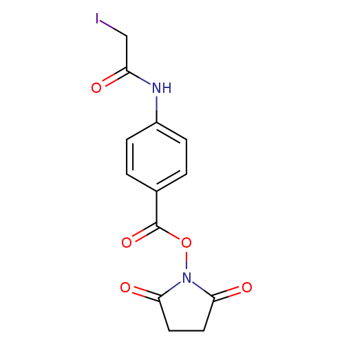 ICC(=O)Nc1ccc(cc1)C(=O)ON1C(=O)CCC1=O