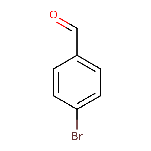 O=Cc1ccc(cc1)Br