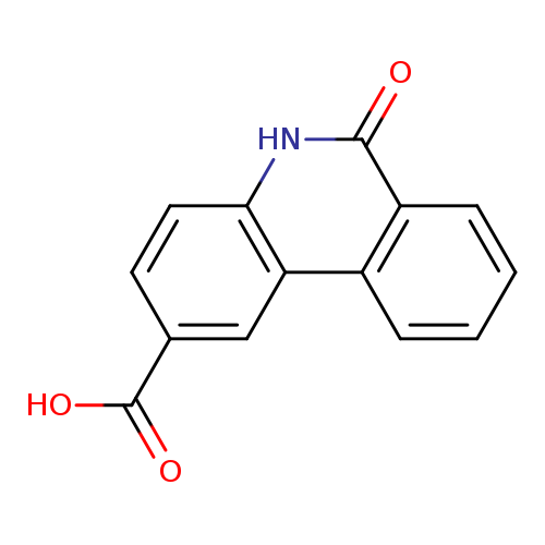 OC(=O)c1ccc2c(c1)c1ccccc1c(=O)[nH]2