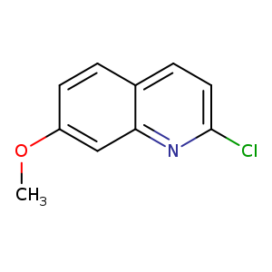 COc1ccc2c(c1)nc(cc2)Cl