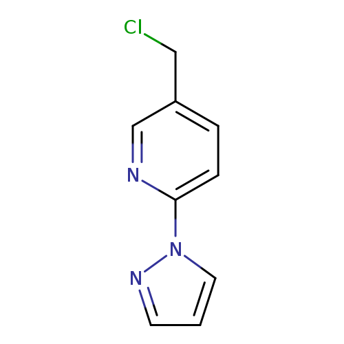 ClCc1ccc(nc1)n1cccn1