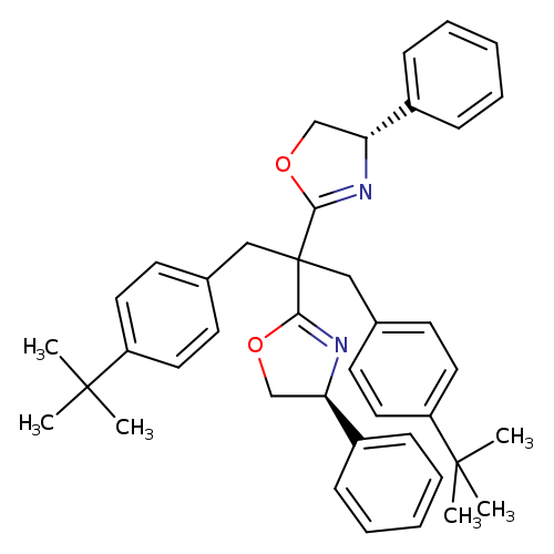 CC(c1ccc(cc1)CC(C1=N[C@H](CO1)c1ccccc1)(C1=N[C@H](CO1)c1ccccc1)Cc1ccc(cc1)C(C)(C)C)(C)C