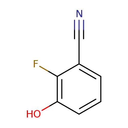 N#Cc1cccc(c1F)O