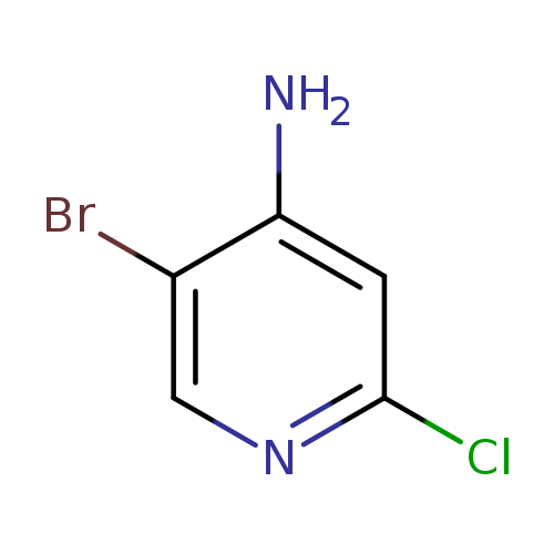 Clc1ncc(c(c1)N)Br