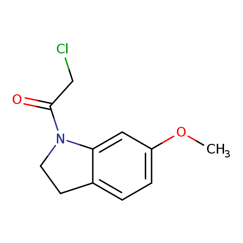 ClCC(=O)N1CCc2c1cc(OC)cc2